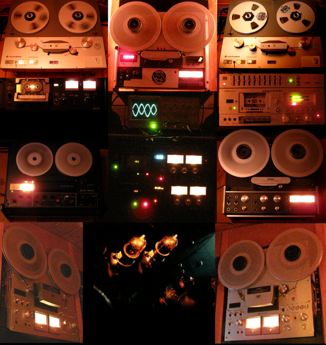 tape machines and cassette decks