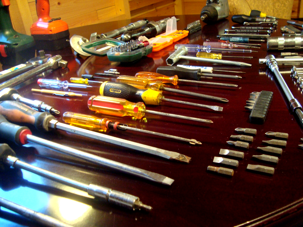 Collection of screwdrivers